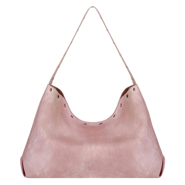 Stand Oil Mingle Bag Pink 韓國粉紅色抓皺肩背包 香港預購