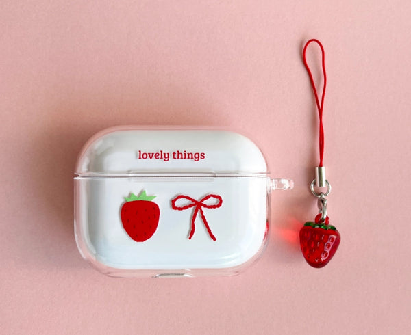 [ofmoi] Lovely Things Clear Airpods Case