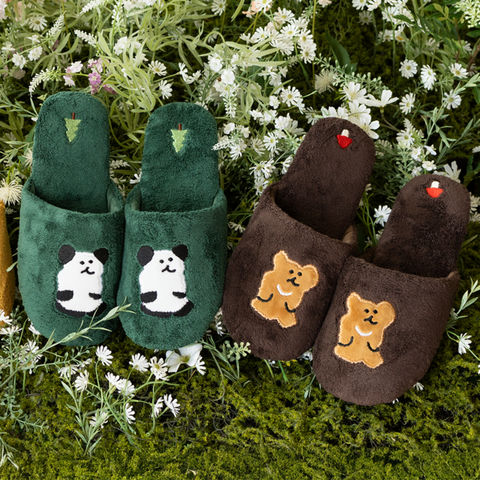 [Dinotaeng] Quokka & BOBO in the Woods Slippers