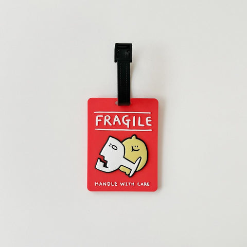 [second morning] FRAGILE Name Tag