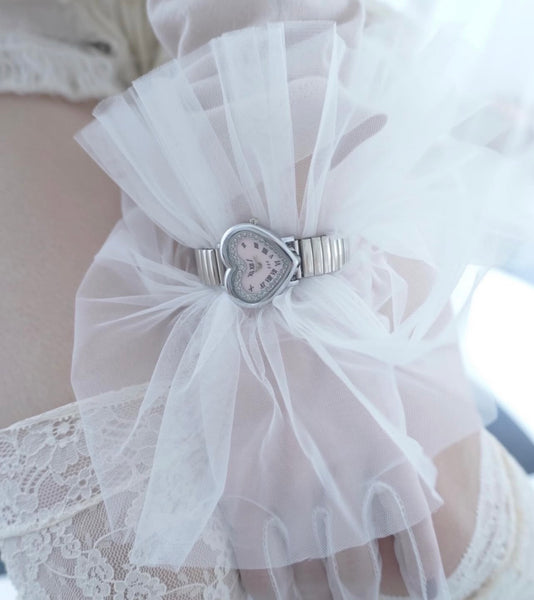 [eee space] Cupid Watch (Light Pink / Ivory)