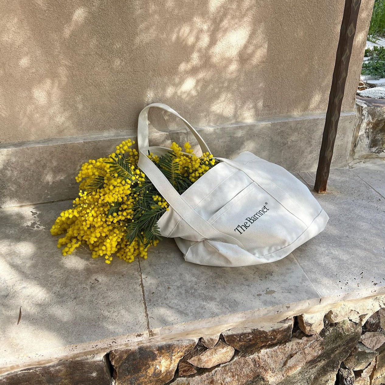 [the Barnnet] Ivory Canvas Gardening Tote Bag (PRE-ORDER)