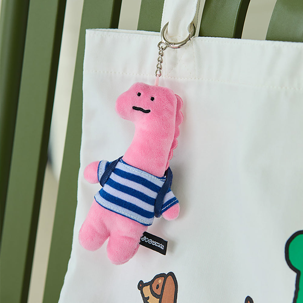 [JOGUMAN STORE] Standing Flush Keyring (Pink / Green)