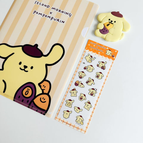 ♡ second morning × sanrio characters ♡ Removable PVC Stickers