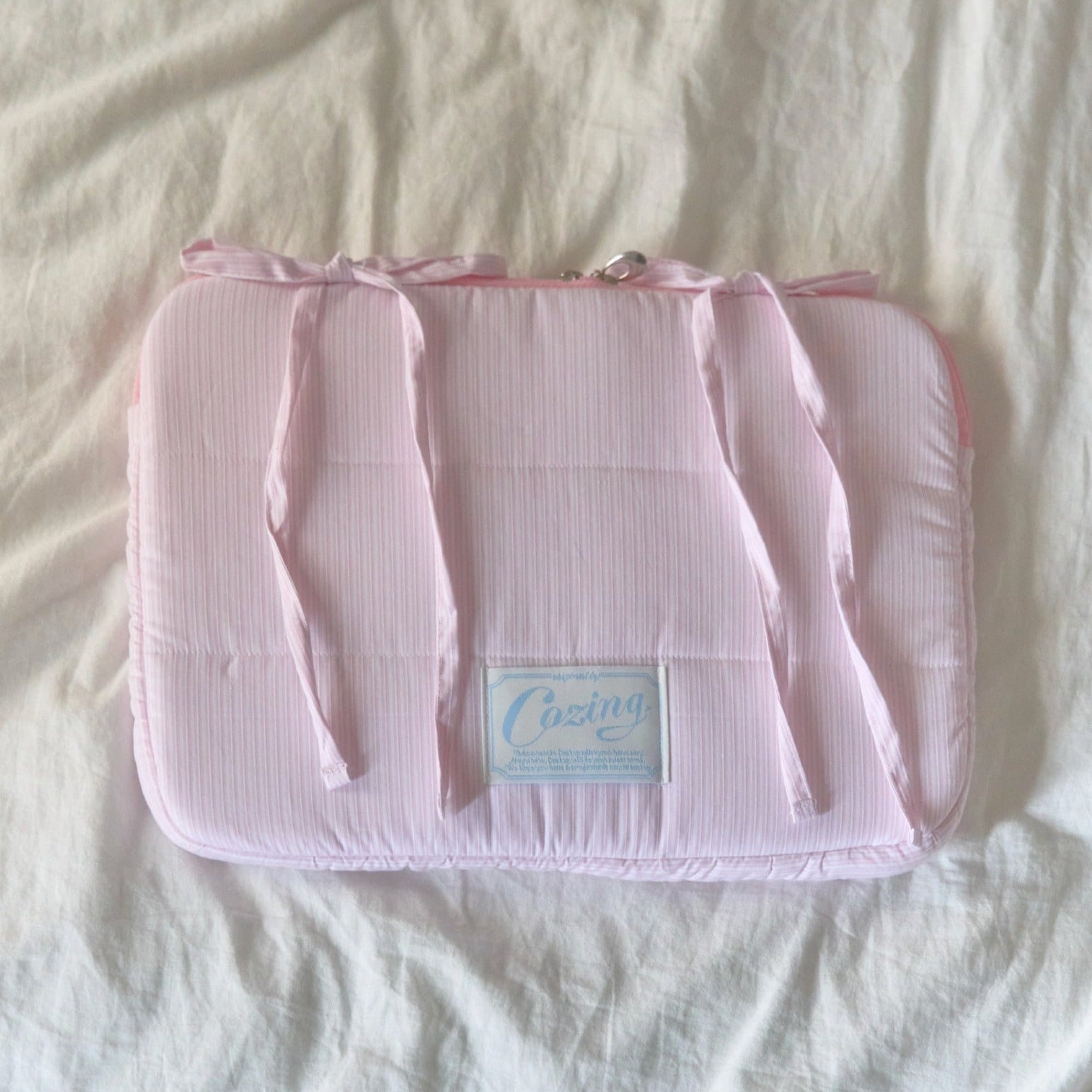 [COZING] Bedding Notebook Pouch (Light Pink) (PRE-ORDER)