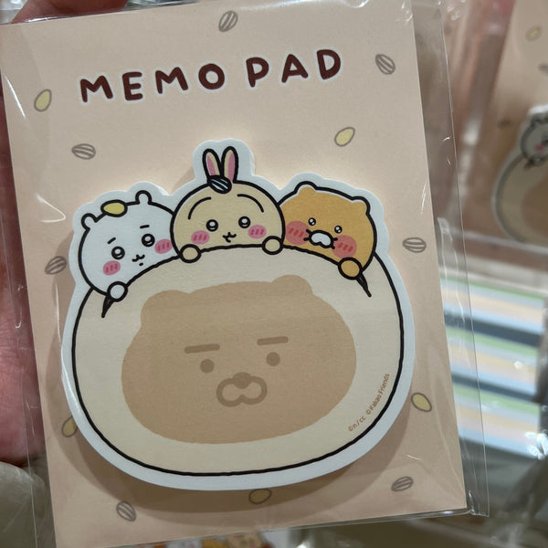 [Kakao Friends x Chiikawa] Memopad (3Types)