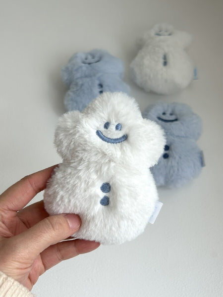 [skyfolio] Cloud Snowman Keyring