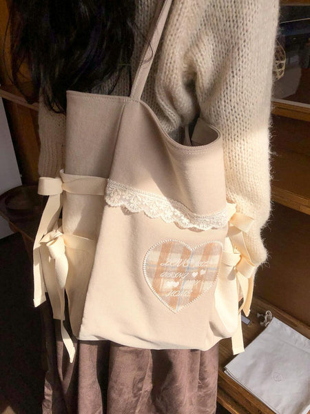 [ovuni] A Letter Bag Beige