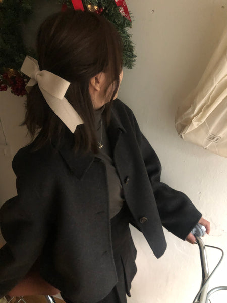 50% OFF!! (現貨) - ♡ o'pparel ♡ 90% Wool Short Handmade Coat