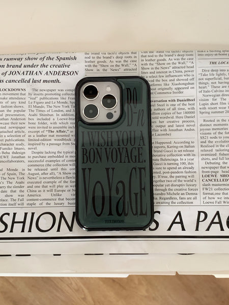 [your emotions] Bon Voyage Epoxy Case