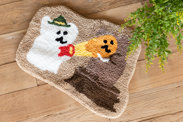 [Dinotaeng] QUOKKA & BOBO IN THE WOODS MINI RUG