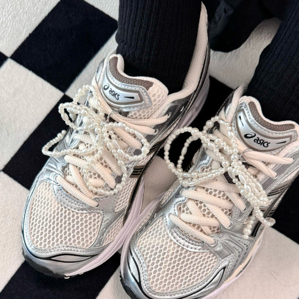 Ribbon Beads Shoelace Charms - Type C