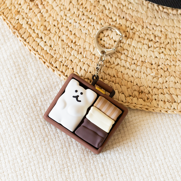 Dinotaeng行李箱按壓器鑰匙圈-BOBO-LUGGAGE-CLICKER嗒嗒聲吊飾-ohue韓國代購