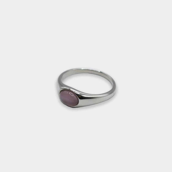 [Grumpy Stuff] Cat's Eye Oval Stone Ring