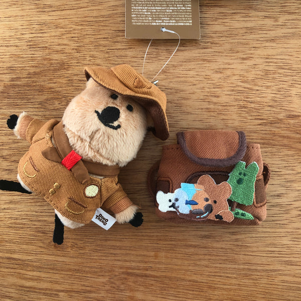 Dinotaeng快閃店 Quokscout!🏕 - Quokscout Flatfur Keyring (7Types)