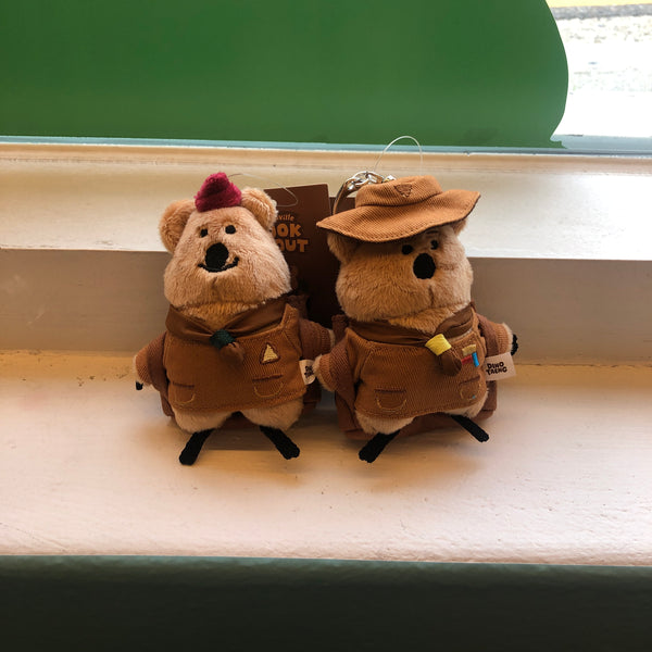 Dinotaeng快閃店 Quokscout!🏕 - Quokscout Flatfur Keyring (7Types)