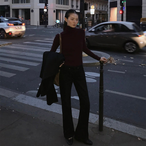 [SLOWAND] made. Rowdy Semi Bootcut Denim Pants (Basic/Long) | 微喇叭牛仔褲・標準／加長款