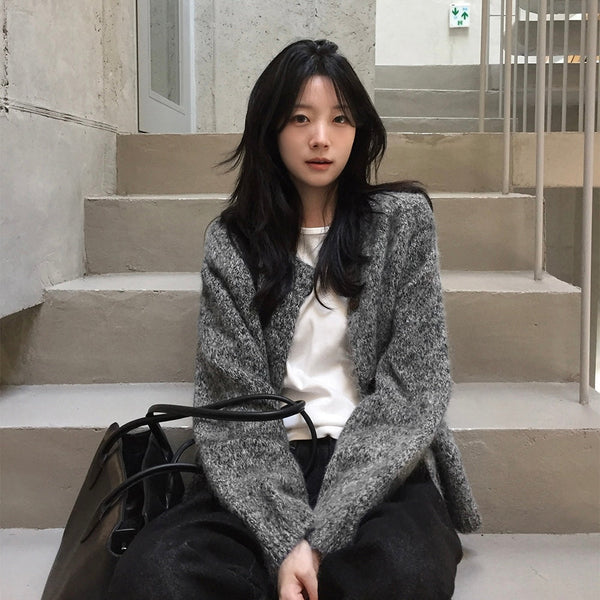 [SLOWAND] made. Essential Basic Soft Tension T-shirt | 柔軟彈力圓領長袖上衣・5色
