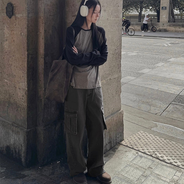 [slowand] made. Milo Vintage Washing Cargo Pants (Basic/Long) | 復古水洗工裝長褲・標準／加長款