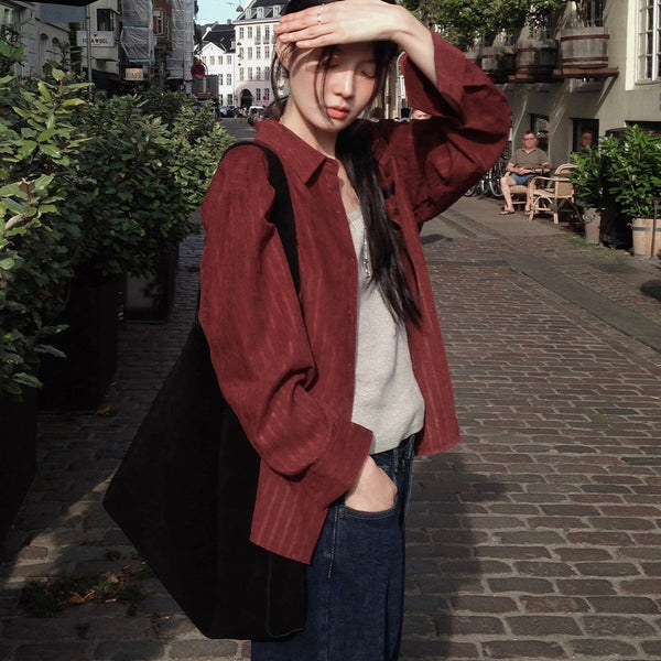 [SLOWAND] #LENTO Real Suede Shoulder Bag | 真牛皮麂皮肩袋・3色