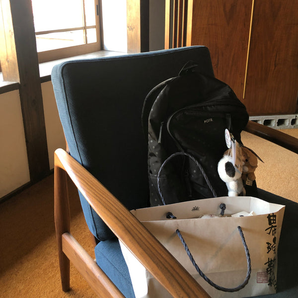 [POTE] ˚ʚ♡ɞ˚ 店主pick ⊹ Classic Backpack Dot Black