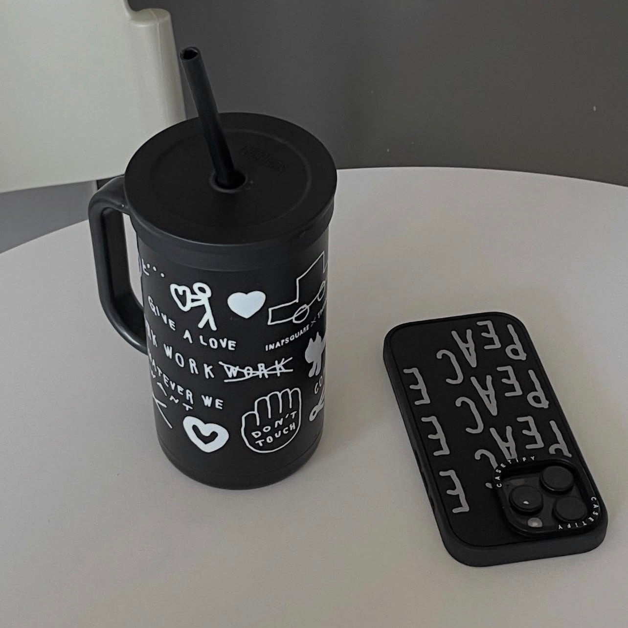 [INAPSQUARE x THERMOS] The Compact Straw Cup & Tumbler 720 ml