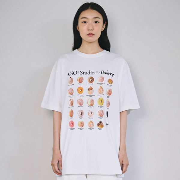 [O!Oi X Knotted] SWEET CREAM LIST T-SHIRTS (3 Colours)