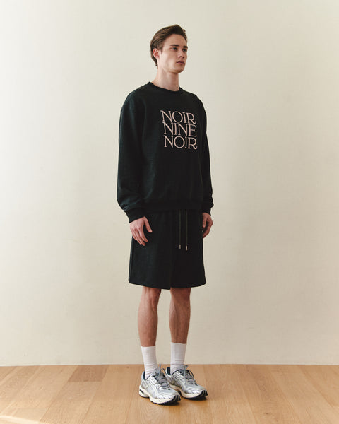 [NOIRNINE] UNISEX Noir Sweatshirt (CHARCOAL)