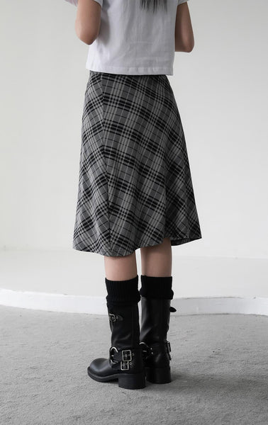 [BINARY01] Copen Check Skirt