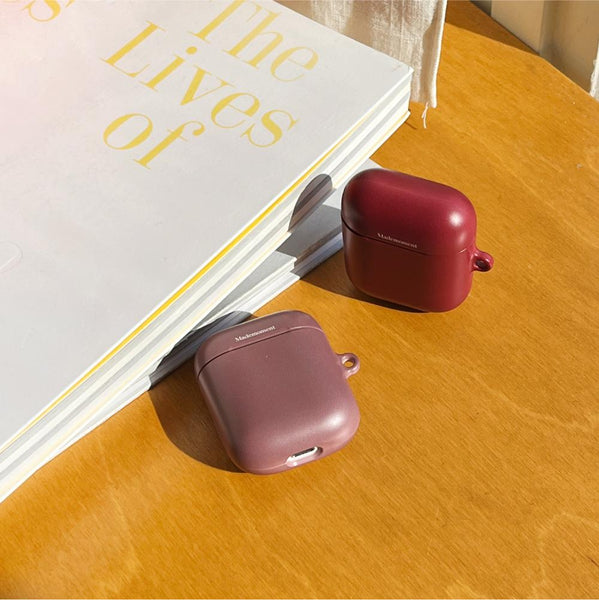 [Mademoment] FW Modern Plain Design AirPods Case