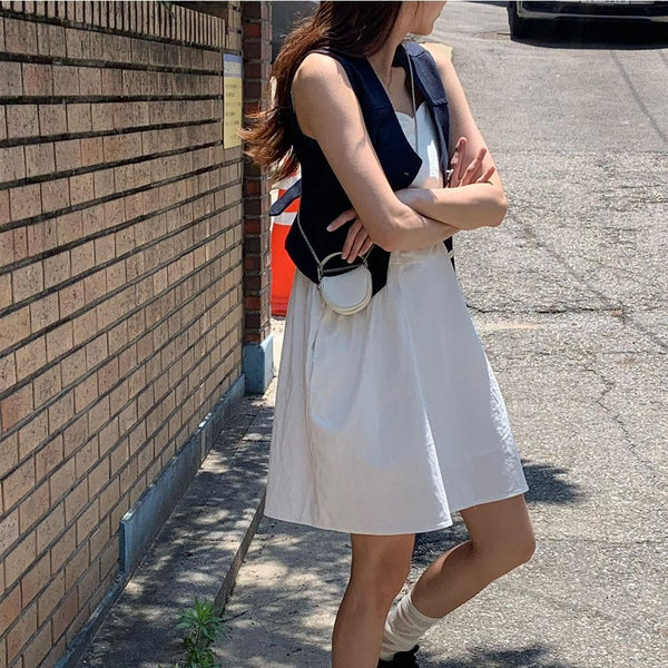 [WITHBLOOM] Lia Linen Sleeveless Dress