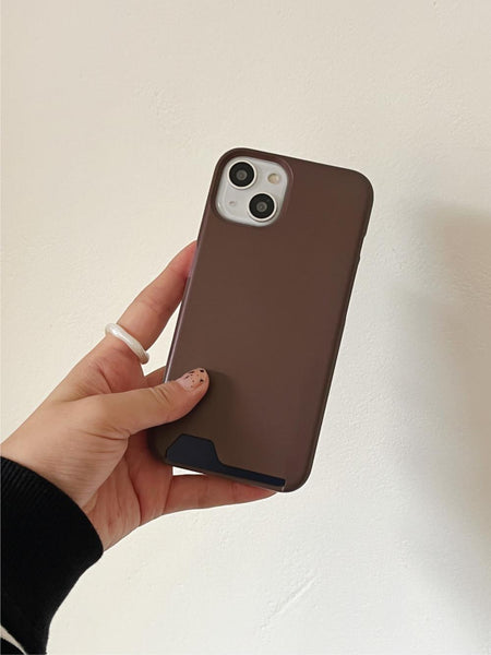 [Mademoment] FW Modern Plain Design Phone Case