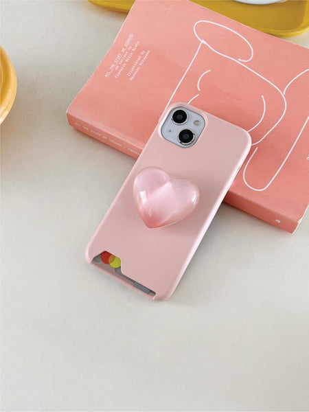 [Mademoment] Pastel Plain Design Phone Case