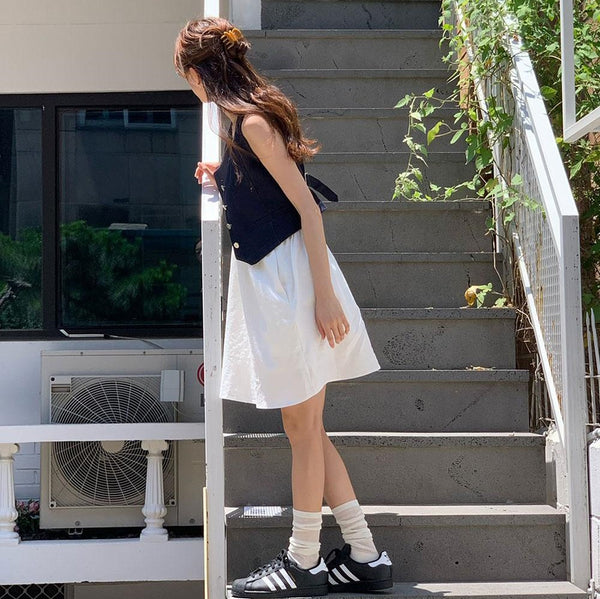 [WITHBLOOM] Lia Linen Sleeveless Dress