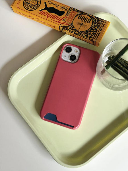 [Mademoment] FW Modern Plain Design Phone Case