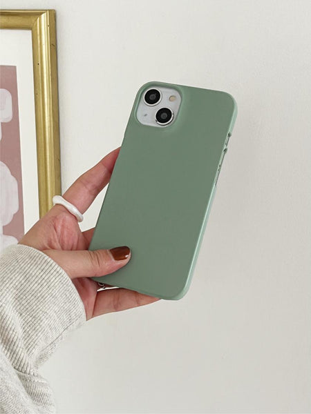 [Mademoment] FW Modern Plain Design Phone Case