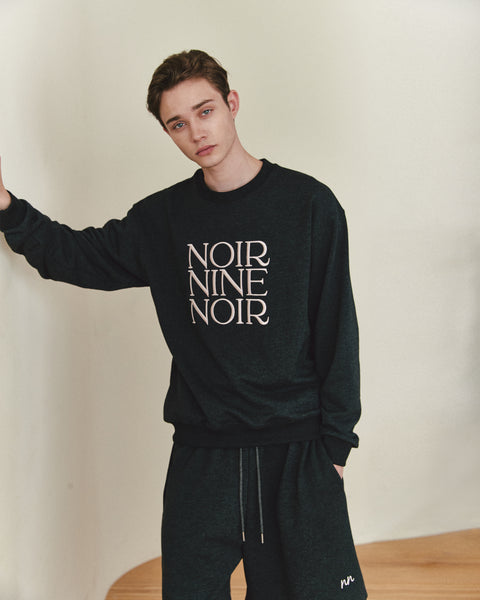 [NOIRNINE] UNISEX Noir Sweatshirt (CHARCOAL)