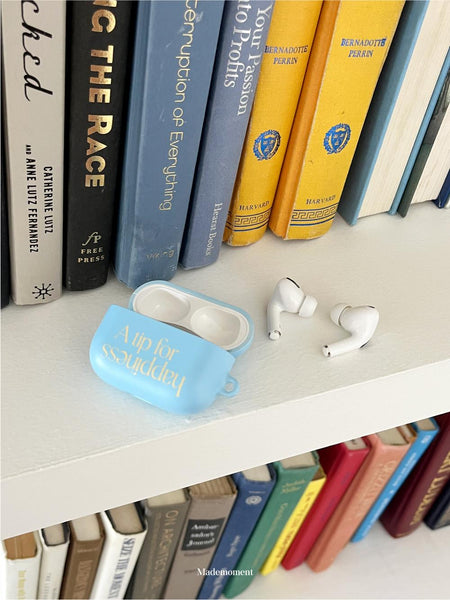 [Mademoment] Happiness Lettering Design AirPods