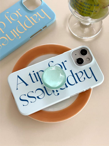 [Mademoment] Happiness Lettering Design Phone Case