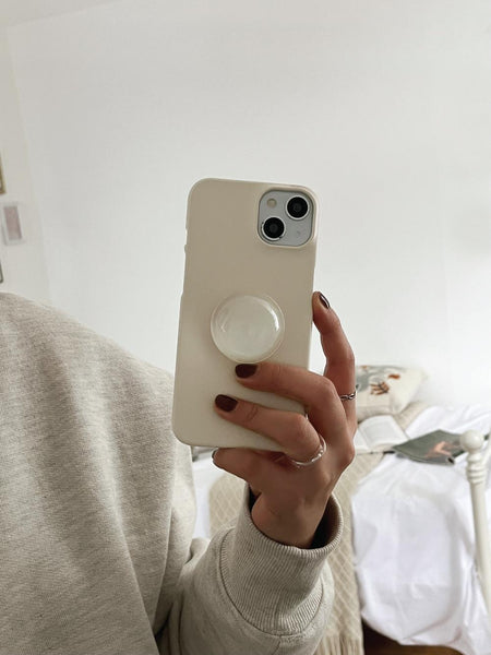 [Mademoment] FW Modern Plain Design Phone Case