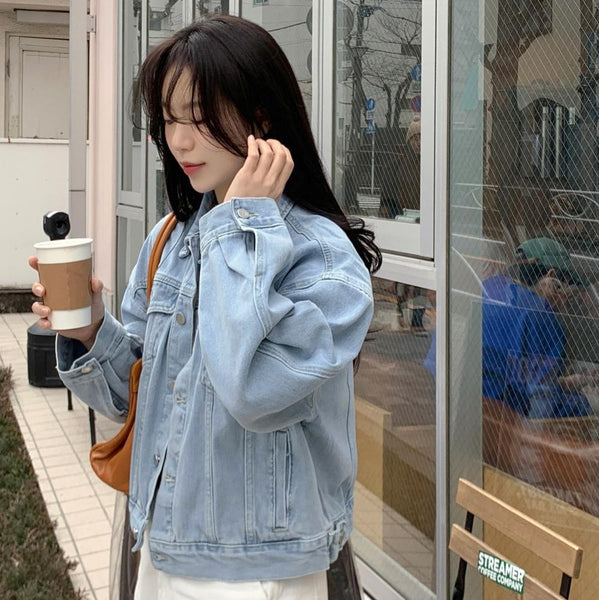 [98°C] Roaming Cotton Denim Jacket (2 Colors)