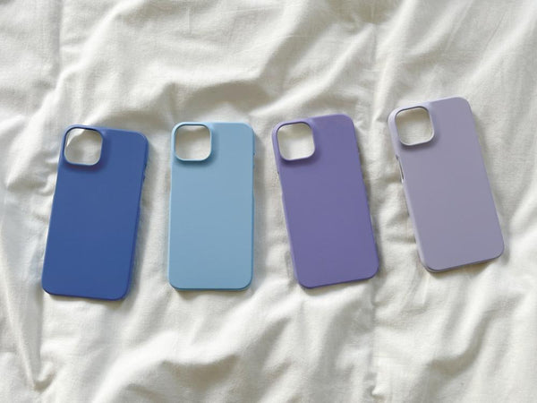 [Mademoment] Pastel Plain Design Phone Case