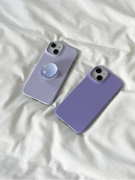 [Mademoment] Pastel Plain Design Phone Case