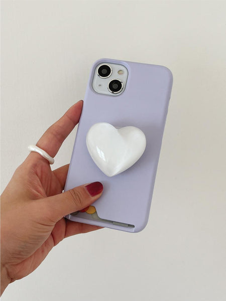 [Mademoment] Pastel Plain Design Phone Case