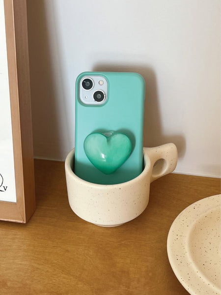 [Mademoment] Pastel Plain Design Phone Case