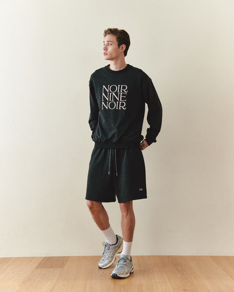 [NOIRNINE] UNISEX Noir Sweatshirt (CHARCOAL)