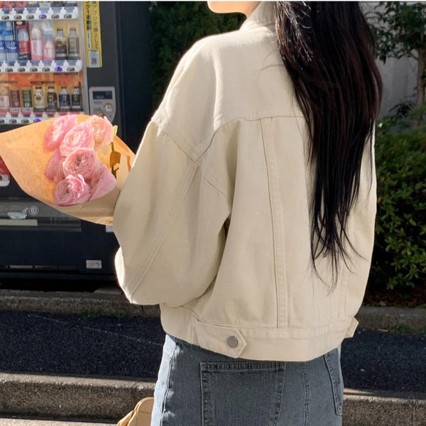 [98°C] Roaming Cotton Denim Jacket (2 Colors)