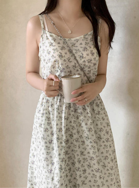 [98°C] Tuscan Flower Bustier Dress (1 Color)