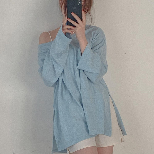 [ABgle] Loose-fit Oversized T-shirt (1 Colour)