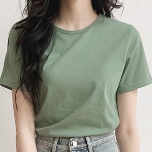 [SLOWAND] # SLOWMADE Salt Clean Short-sleeved T-shirt (7 Colors)